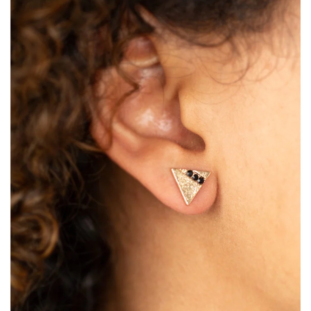 NEW‼️ Gold Triangle Earrings